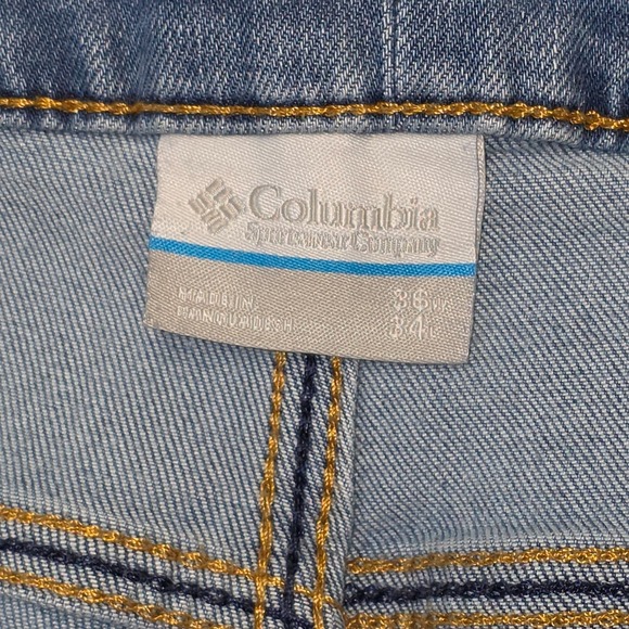 Columbia Sportswear Men's Jeans Blue Size 36x34‎ Straight Fit Casual Denim - Picture 6 of 9